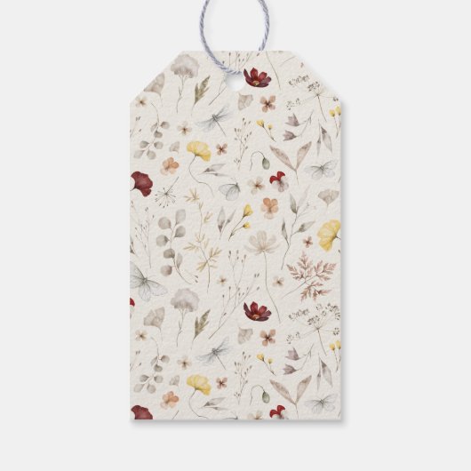 シンプルモダン手書き台本メリークリスマス ギフトタグ (裏面)