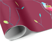 シンプルモダン抽象芸術日本のピンク ラッピングペーパー (ロールコーナー)