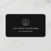 シンプルモダン教教会 名刺 (正面)