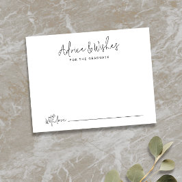 シンプルモダン教科大学院アドバイス ノートカード