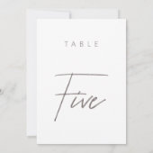 シンプルモダン書結婚表番号 (裏面)