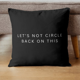 シンプルモダン枕の上の円 クッション