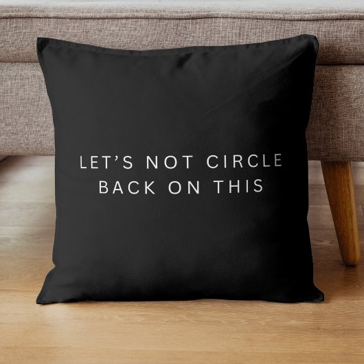 シンプルモダン枕の上の円 クッション