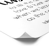 シンプルモダン泡 | ブラックスクリプトパーティーイベント ポスター (角)