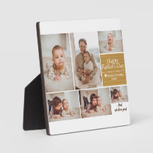 シンプルモダン父の日の写真ファミリーコラージュカー