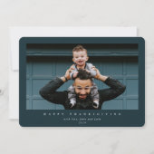 シンプルモダン独身の写真 シーズンカード (正面)