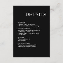 シンプルモダン白黒結婚ズ