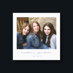 シンプルモダン節 |孫の写真 キャンバスプリント<br><div class="desc">このシンプル写真モダンキャンバスは一つの写真テンプレートと詩読の「孫は主からの贈り物である」を特徴としている。 望みのカスタマイズ文字もしは、任意の用途に！</div>