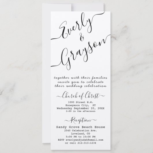 シンプルモダン結婚の (正面)