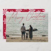 シンプルモダン聖降誕祭 シーズンカード (正面/裏面)