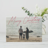 シンプルモダン聖降誕祭 シーズンカード (スタンド正面)