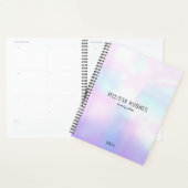 シンプルモダン虹彩文字 プランナー手帳 (ディスプレー)