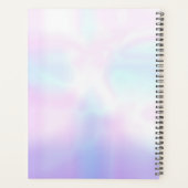 シンプルモダン虹彩文字 プランナー手帳 (裏面)