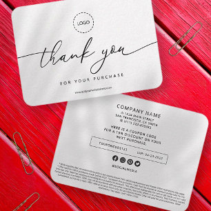 シンプルモダン販売促進クーポン広告キャンペーン ノートカード