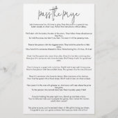 シンプルモダン賞受賞ブライダルシャワーゲーム (正面)