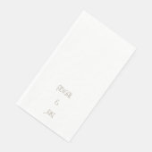 シンプルモダン金ゴールド結婚文字名 (コーナー)