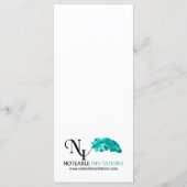 シンプルモダン金ゴールド結婚Metallicのメニュー メニュー (裏面)