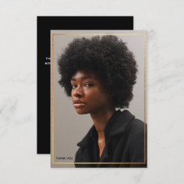 シンプルモダン金ゴールド縁ど卒業あり 招待状