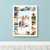 シンプルモダン17枚 キャンバスプリント (インサイチュ (ウッドフロア))