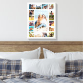 シンプルモダン17枚 キャンバスプリント (インサイチュ (寝室))