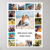 シンプルモダン17枚 ポスター (正面)