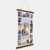 シンプルモダン17枚 吊り下げ型タペストリー (傾斜あり)