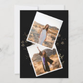 シンプルモダン2写真卒業党 招待状 (裏面)