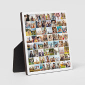 シンプルモダン64フォトコラージュ フォトプラーク (正面)