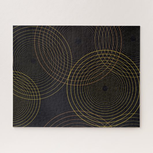 シンプルモダン,, カッコいい,トレンディーの細線 ジグソーパズル (横)