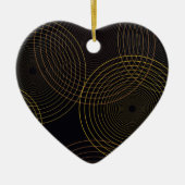 シンプルモダン,, カッコいい,トレンディーの細線 セラミックオーナメント (正面)