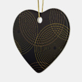 シンプルモダン,, カッコいい,トレンディーの細線 セラミックオーナメント (左)