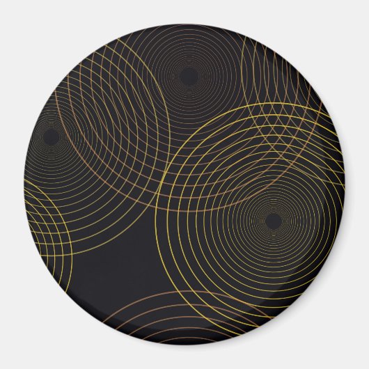 シンプルモダン,, カッコいい,トレンディーの細線 マグネット (正面)