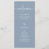 シンプルモダン・ミニマリスト | 結婚s プログラム (正面)