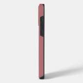 シンプルモダン モノグラム 名前 iPhoneケース (左側面)