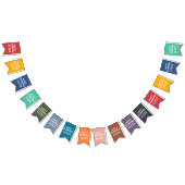 シンプルモダン（写真以外）の誕生日応答 バンティングフラッグ (全)