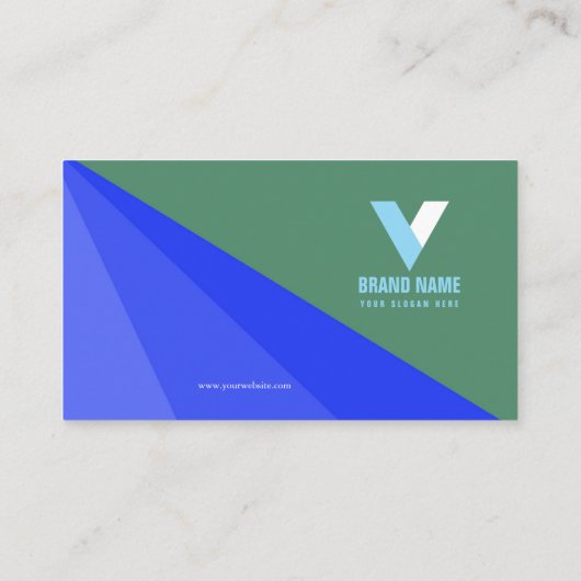 シンプルモダン 名刺 (裏面)