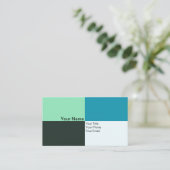 シンプルモダン 名刺 (スタンド正面)