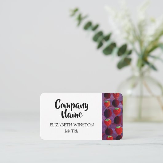 シンプルモダン 名刺 (スタンド正面)