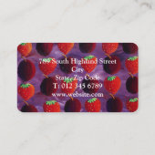 シンプルモダン 名刺 (裏面)