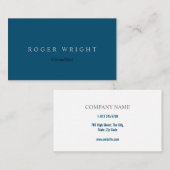 シンプルモダン 名刺 (正面/裏面)