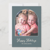 シンプルモダンArch写真 シーズンカード (正面)