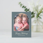 シンプルモダンArch写真 シーズンポストカード (スタンド正面)