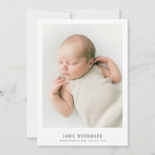 シンプルモダンBaby Girl写真 (正面)