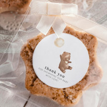 シンプルモダンBear & Balloon Baby Shower