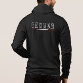 シンプルモダンCanadian Art Letterお土産 パーカ (裏面)