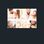 シンプルモダンFamily Photoコラージュカスタム キャンバスプリント<br><div class="desc">家族の思い出を温かく表示するこのシンプルファミモダンリー写真コラージュカスタムキャンバス。お客様の家族のお洒落写真を映し出すモダンデザインを備えお気に入りの、このラップされたキャンバスは任意の部屋にパーソナルtouchを追加する。コラージュのレイアウトを使用すると、大切な複数の瞬間をハイライト表示し、家族の姓を含めて、自宅の完璧なセンターピースにすることができます。カスタマイズ可能で感傷的な、このラップされたキャンバスは祝、あなたのデコアに意味のあるアクセントを追加しながら愛する人にスタイリッシュ美しい方法である。思いやりある贈り物として、または自分の家のための形見として理想的。</div>