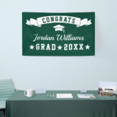 シンプルモダンGreen Graduation Party 2024 横断幕 (トレードショー)