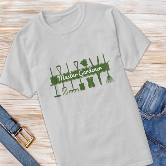 シンプルモダンGreen Thumb Master Gardener Tシャツ