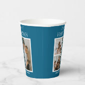 シンプルモダンHappiest Hanukkahエレガント 3写真 紙コップ (右)