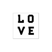 シンプルモダンLOVEウッドアートスタンプ ラバースタンプ (インプリント)